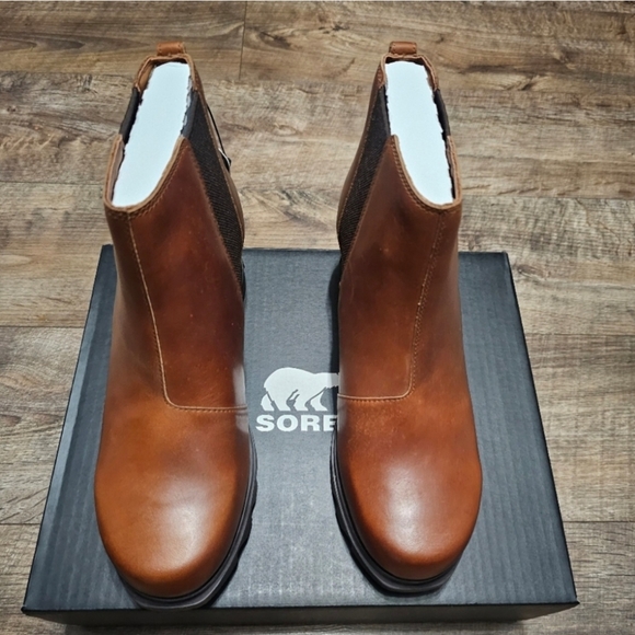 Sorel Joan Arctic wedge III WP boots women's size 11 - Picture 5 of 10